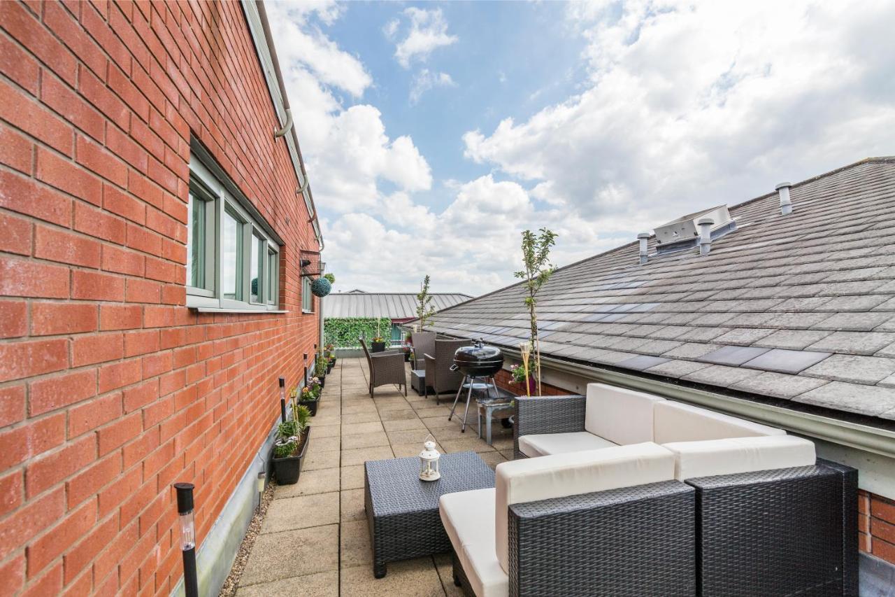 Raleigh Penthouse, Luxury Apartment With Balcony And Parking Nottingham Exteriör bild